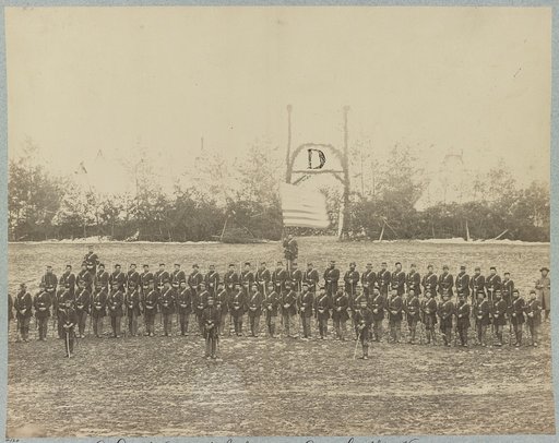 Co. D, 6th Vermont Infantry - Camp Griffin, Va.