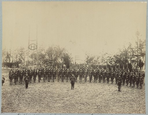 Co. H, 6th Vermont Infantry - Camp Griffin, Va.