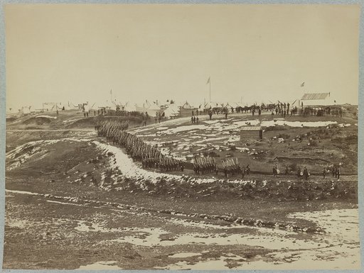 Drilling troops near Washington, D.C.