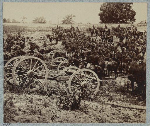 Battery B, 2d U.S. Artillery near Fair Oaks, Va., June, 1862