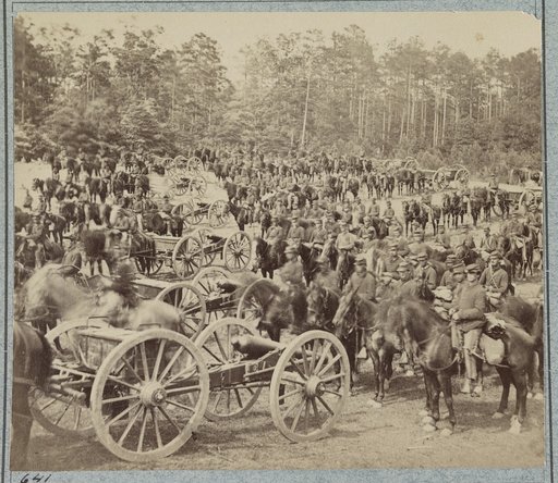 Benson's Horse Battery (M. 2d U.S. Art'y) near Fair Oaks, Va., June 1862