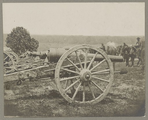 Battery - 1st N.Y. Artillery Battalion near Fair Oaks, June 1862