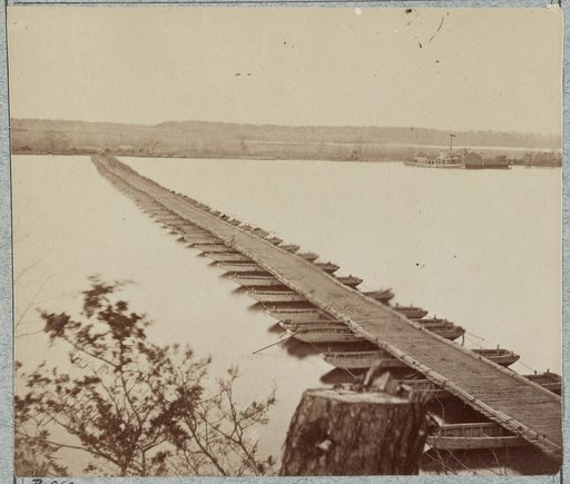 Army of the James, pontoon bridges across James River at Deep Bottom and Varina
