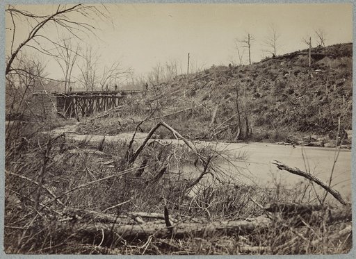 Bull Run bridge, March, 1863