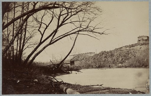 R. R. (i.e. Railroad) bridge across Bull Run. O. & A. R.R.
