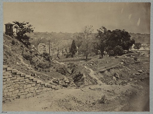 Ruins of Richmond and Petersburg R.R. bridge, Richmond, Va., April, 1865