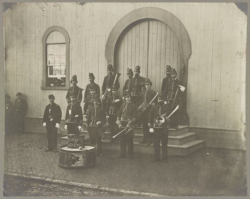 Band of 9th & 10th Veterans Reserve Corps, Wash. D.C. Apr. 1865