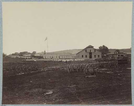 U.S. Quartermaster's repair shops on Nashville Turnpike, Nashville, Tenn., March, 1864