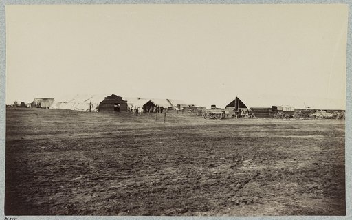 Winter quarters of Quartermaster's Department, 6th Army Corps. near Hazel River, Va., 1864