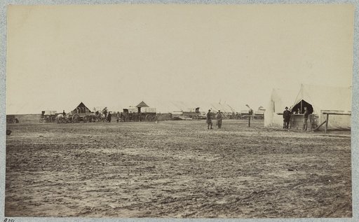 Winter quarters of Quartermaster's Department, 6th Army Corps. near Hazel River, Va., 1864