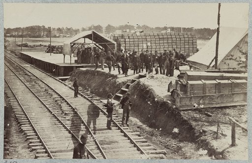 Stoneman Station - Acquia (i.e. Aquia) Creek and Fredericksburg R.R.