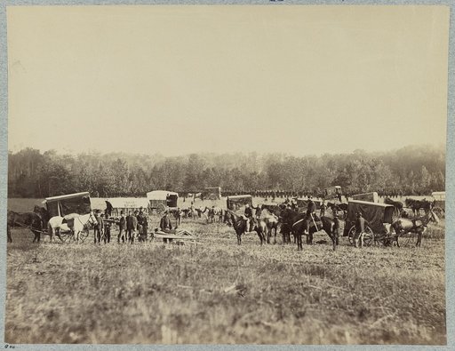 Ambulance train, 1st Division, 2d Army Corps.
