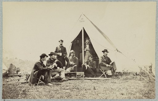 Sanitary Commission tent, White House Landing, Va.