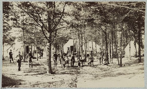 Convalescent camp, near Alexandria, Va.