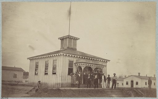 Headquarters of convalescent camp, near Alexandria, Va.