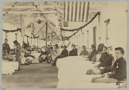 A Ward in Armory Square Hospital, Washington, D.C.