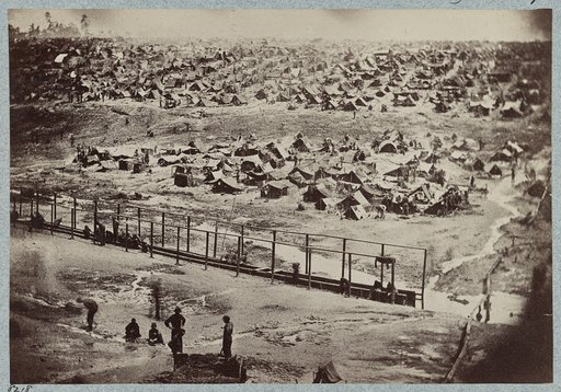 Andersonville Prison, Ga., August 17, 1864. Bird's eye view