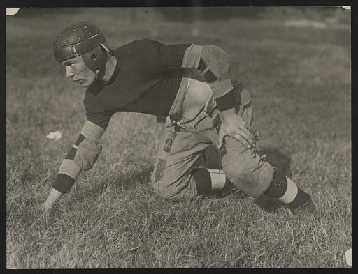 M. Capper, guard on the football team at Eastern High School, Washington, D.C.