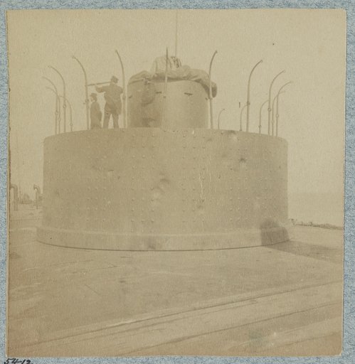 The monitor Passaic, Port Royal, S.C., 1863