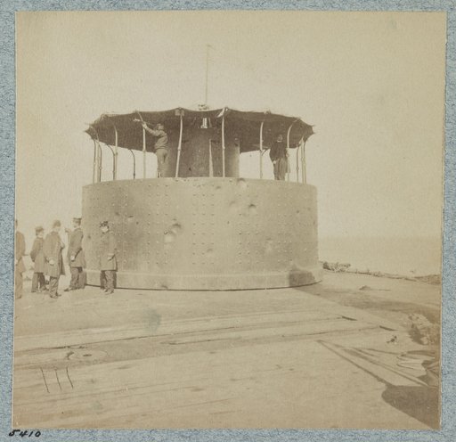 The monitor Passaic, Port Royal, S.C., 1863