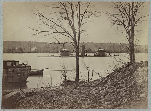 Double turreted monitor, Onondaga, James River, Va.
