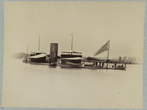 Double turreted monitor, Onondaga, James River, Va.