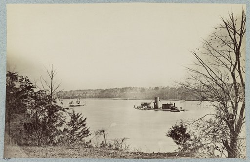 Double turretted [i.e. turreted] monitor, "Onondaga", James River, Va.