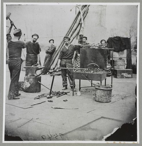 (Deck of warship)