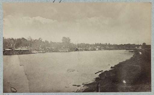 Fleet above the Falls in Red River - Mississippi River Fleet