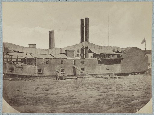 U.S. gunboat Tyler - Mississippi River Fleet