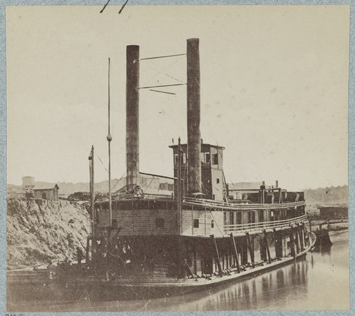 U.S. gunboat Brown - Mississippi River Fleet