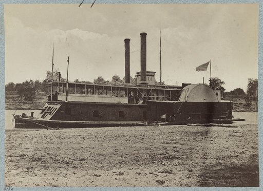 U.S. gunboat Fort Hindman - Mississippi River Fleet