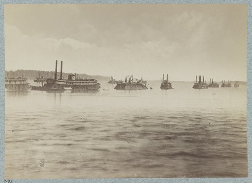 The Mississippi River Fleet at Mound City, Illinois