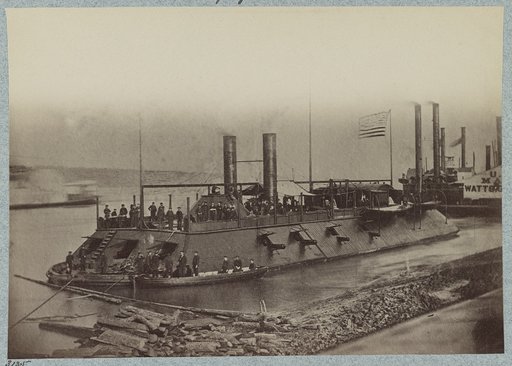 U.S. gunboat Cairo - Mississippi River Fleet