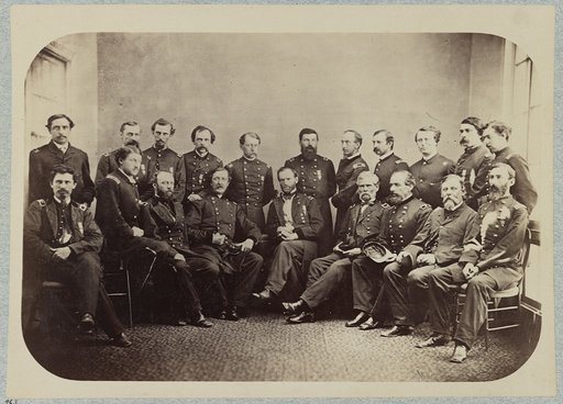 Lieut. General W. T. Sherman and staff