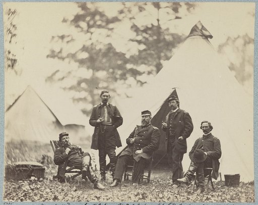 Group at Headquarters Army of Potomac, Warrenton, Va., November 1862