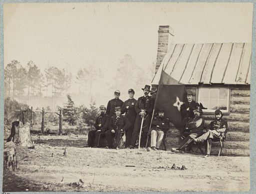 Bvt. Major General R. S. Foster and staff