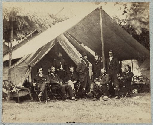 General U. S. Grant and staff, City Point, Va., summer of 1864