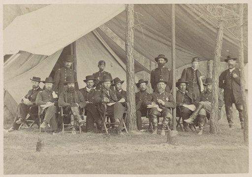 Grant at City Point [i.e. Cold Harbor], Va., June 1864