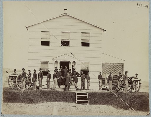 Bv't. Brig. General J. A. Hall and staff
