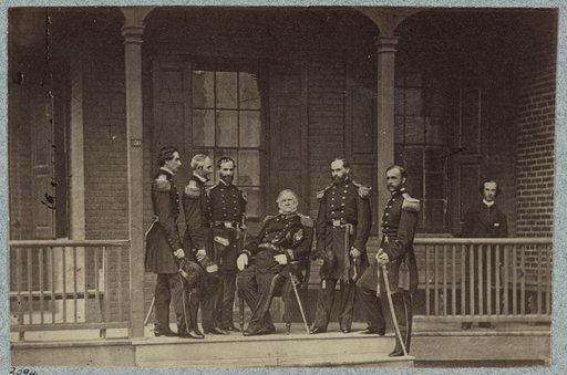 General Winfield Scott & Staff