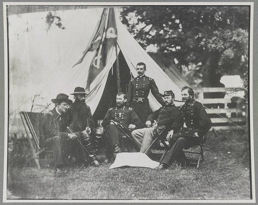 Sheridan, Gen. Phil & staff