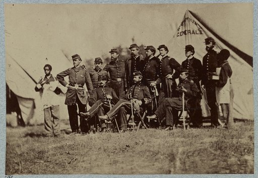 Bv't. Maj. Gen. A. T. A. Torbert and staff