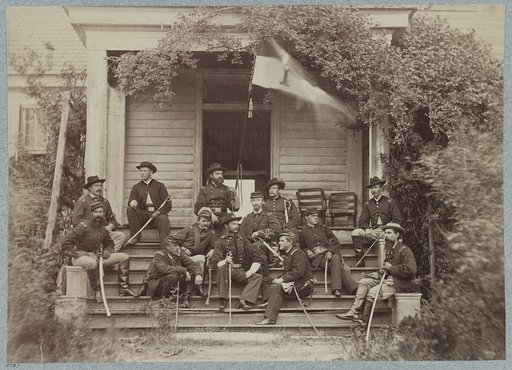 Bv't. Major General A. T. A. Torbert and staff