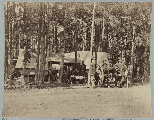 Officers of U.S. Horse Artillery, Culpeper, Va., September 1863