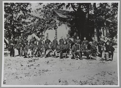 Group of soldiers [i.e. officers