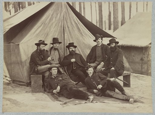 Assistant engineers at headquarters Army of Potomac, November, 1864