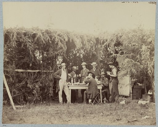 Camp of Military Telegraph Corps, Bealeton, Va., August 1863