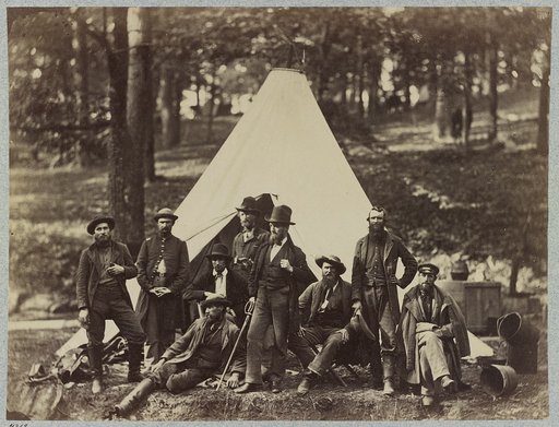 Scouts and guides of the Army of Potomac, Berlin, Md., October 1862