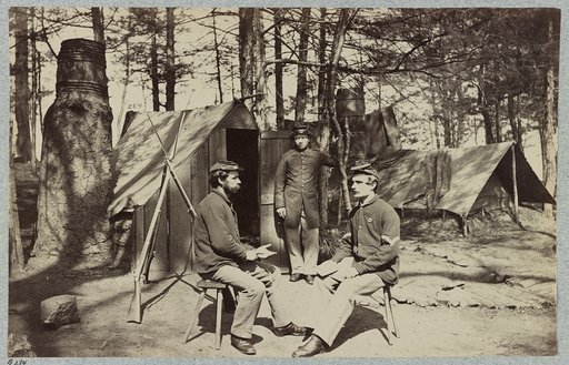 Provost Guard at Headquarters 6th Army Corps, near Hazel River, Va., 1864